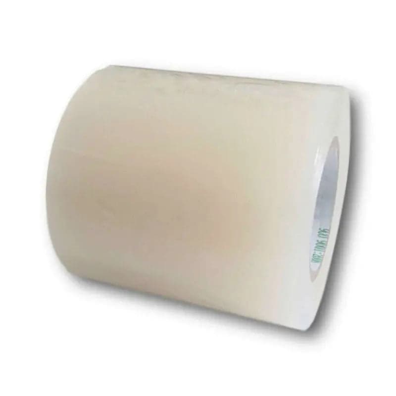 Roll of clear greenhouse polyethylene repair tape