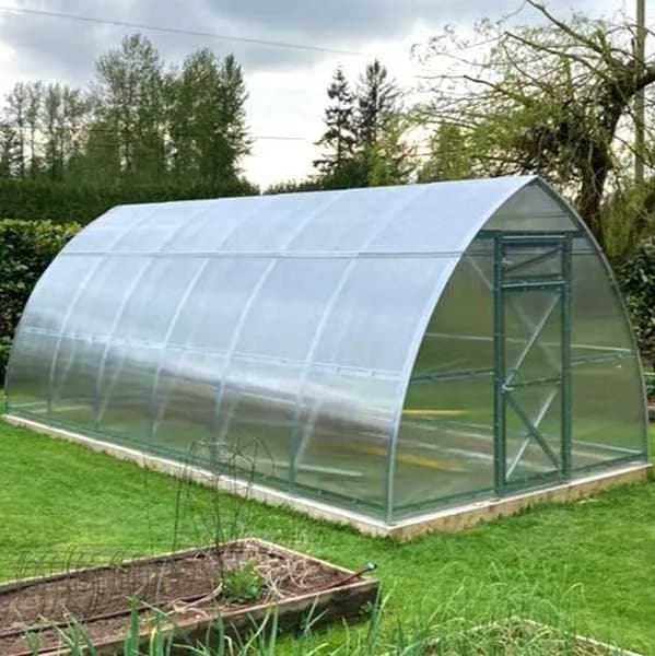 Planta greenhouse viewed from the side