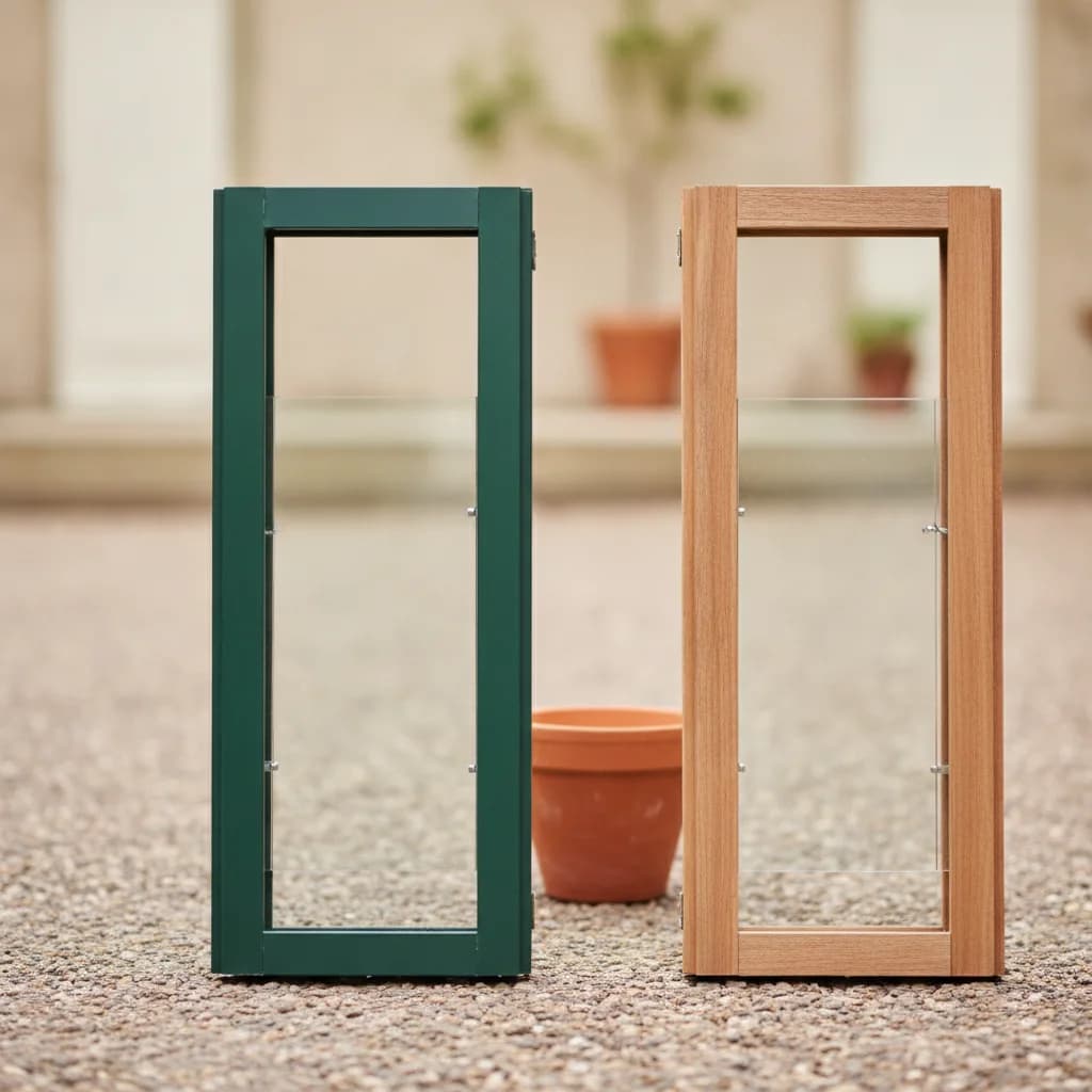 Aluminium vs Wood Greenhouse Frame (2026)