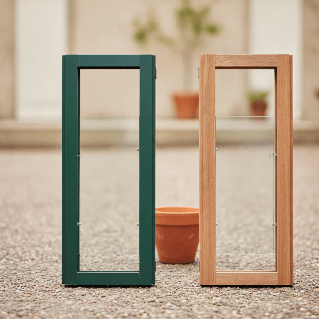 Aluminium vs Wood Greenhouse Frame (2026)