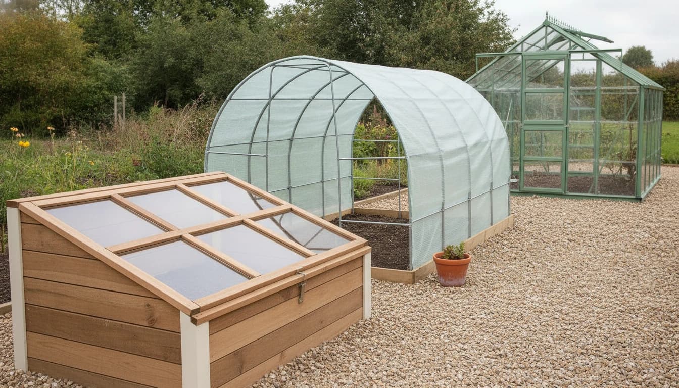 Cold Frame vs High Tunnel vs Greenhouse (2026)