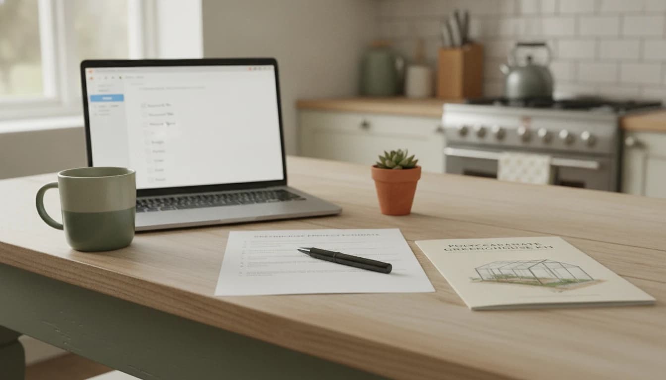 What Should a Greenhouse Quote Include Before You Pay a Deposit?